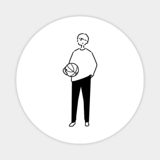 Free icon basketball Magnet